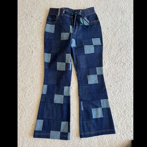 Opening Ceremony patch jeans